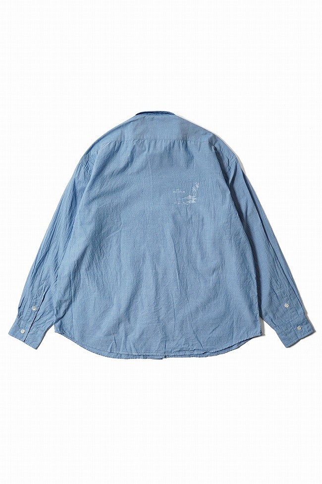 PORTER CLASSIC（ポータークラシック） ROLL UP CHAMBRAY SHIRT ロール