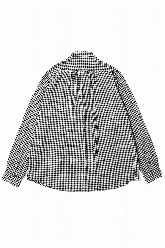 PORTER CLASSIC（ポータークラシック） ロールアップリネンギンガム