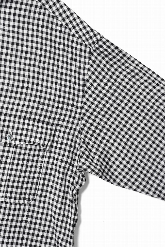 PORTER CLASSIC（ポータークラシック） ロールアップリネンギンガム