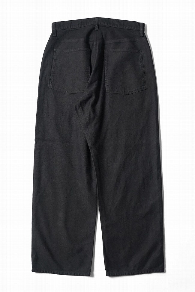 ポータークラシック　porter classic モールスキン　パンツ Porter Classic - MOLESKIN PANTS - BLACK ポータークラシック