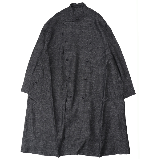 ポータークラシック Porter Classic 【正規販売店】 ブレッソンリネンダブルコート“BRESSON” LINEN DOUBLE COAT  GRAY PC-021-1512 : 021-1512 : rish - 通販 - Yahoo!ショッピング