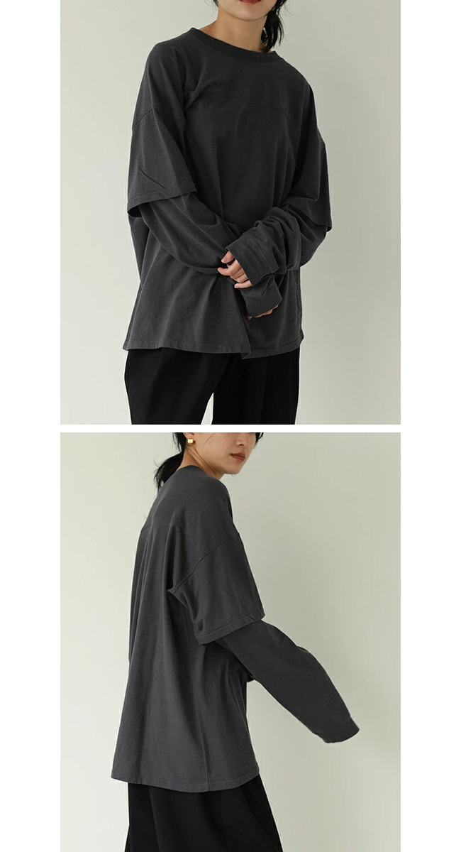TODAYFUL【未使用に近い】Layered Cotton Sweat TODAYFUL【未使用に近い】Layered Cotton Sweat 【公式通販】