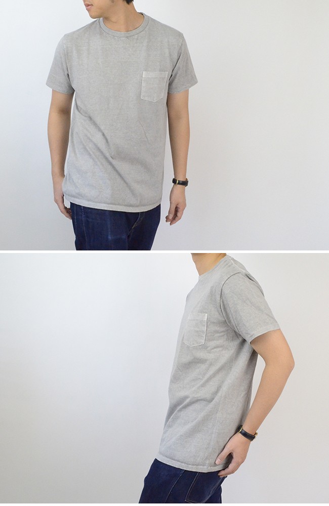 ★美品ベルバシーン【usa製】ピグメントダイポケットTシャツM×2 Velva Sheen ベルバシーン ピグメント 半袖 クルーネック