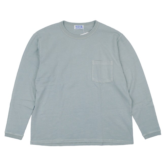 ベルバシーン Velva Sheen ヘビーオンス ピグメント ロングスリーブポケットTシャツ ビック HEAVY oz PIGMENT L/S BIG TEE W/PK 161974P