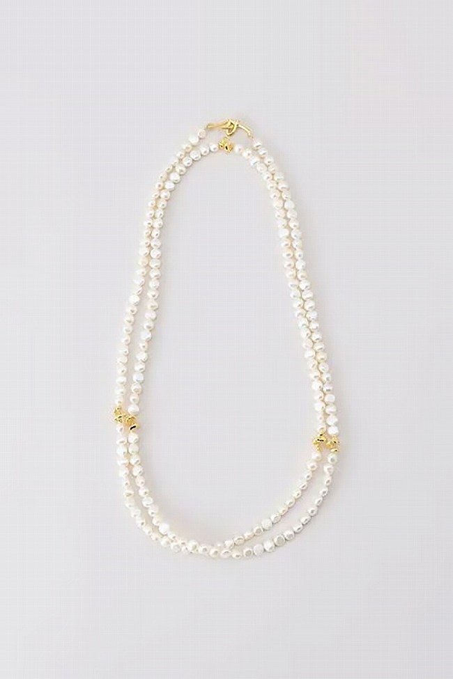 Preek PREEK(プリーク) BAROQUE PEARL ROPE BELT NECKLACE 130