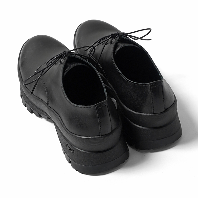 PADRONE（パドローネ） DERBY PLAIN TOE SHOES with #884C Vibram