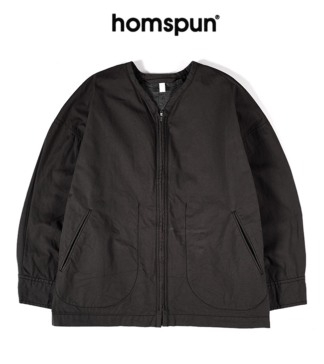 homspun ホームスパン コットンウェザー ZIP-UP BZ ジップアップ 