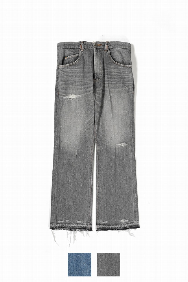 saby(サバイ) KAMATA DENIM TROUSERS TYPE01 -12.5OZ Vintage Wash
