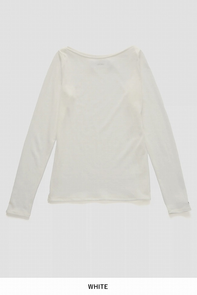 JANESMITH JANE SMITH(ジェーンスミス) COTTON SHEER BOAT NECK