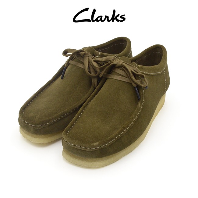 クラークス Clarks ワラビー Wallabee カーキスエード Khaki 26155399