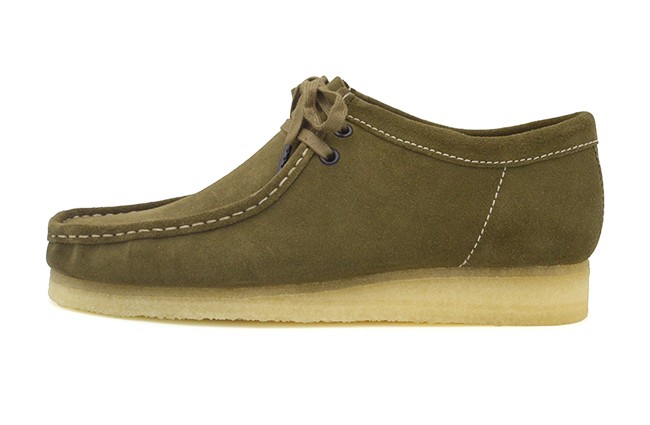 Clarks Originals クラークス ワラビー Wallabee カーキスエード Khaki