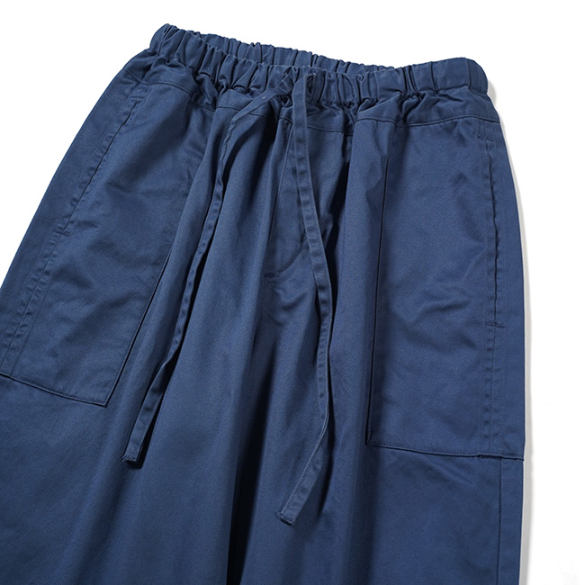 homspun ホームスパン 高密度 ウェポン ひもワイドパンツ 3357