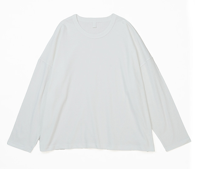 homspun(ホームスパン) コットンリネン天竺 長袖 Tシャツ　6532 6532_6.jpg