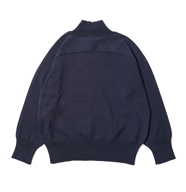 homspun（ホームスパン） コットンコード ハイネックプルオーバー
