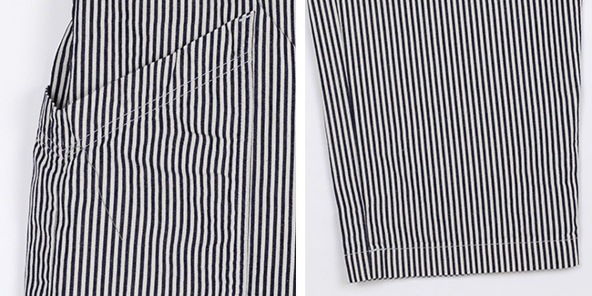 HARVESTY (ハーベスティ) STRIPES OVERALLS（ストライプ オーバーオール） A12207 楽天市場】HARVESTY (ハーベスティ) STRIPES OVERALLS