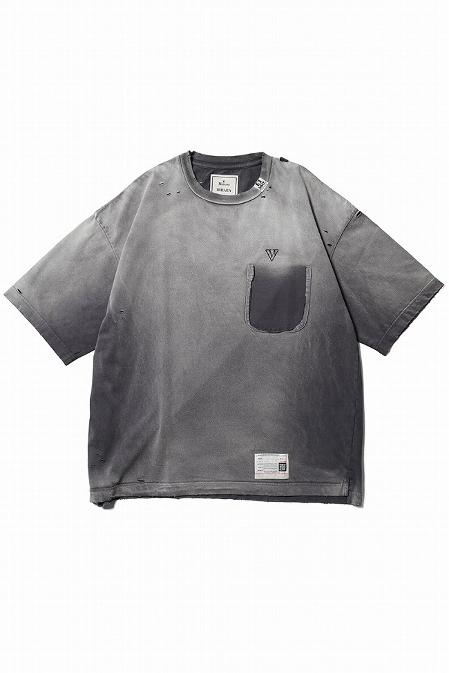 MAISON MIHARA YASUHIRO（メゾン ミハラヤスヒロ） SUN FADED TEE サン