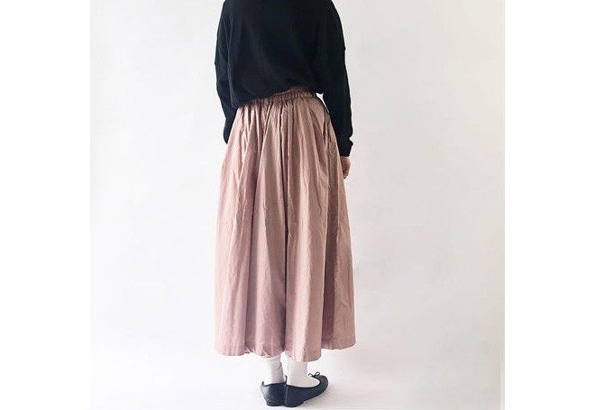 HARVESTY ハーベスティ SATIN CARMEN CULOTTES サテン カルメン