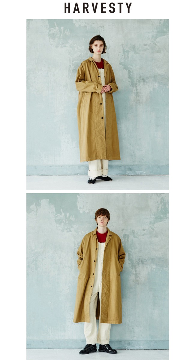 HARVESTY ハーベスティ OVER COAT オーバーコート A31803 : rish
