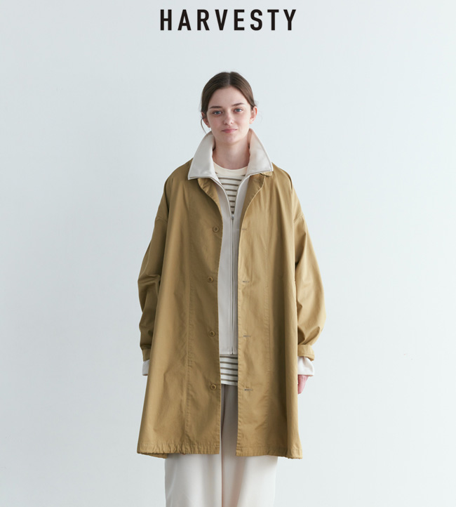 HARVESTY ハーベスティ オーバーハーフコート アイボリー サイズ1 楽天市場】【GW限定！10%OFFクーポン】HARVESTY ハーベスティ オーバー