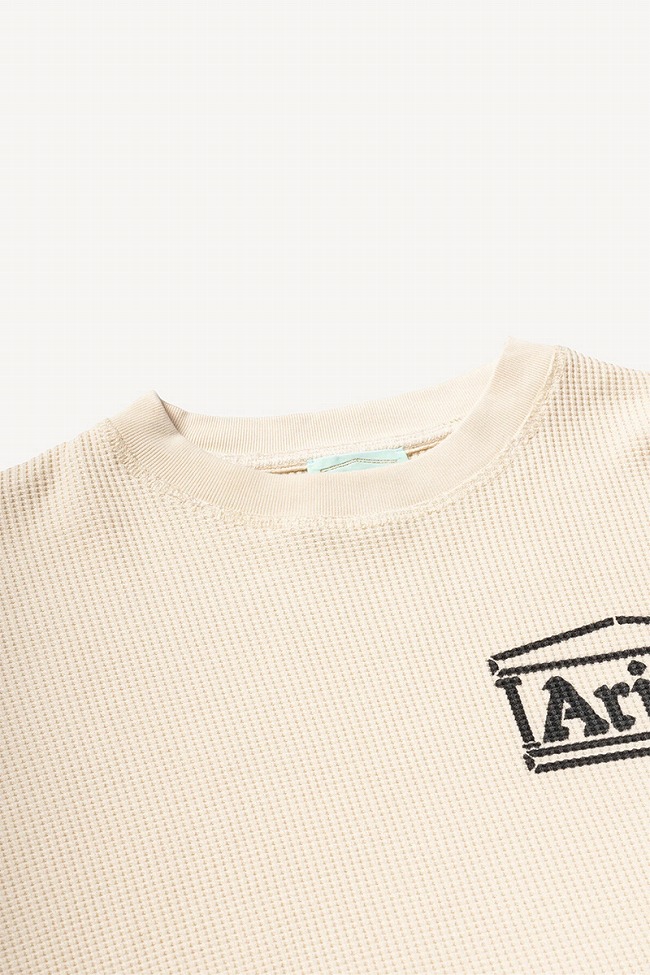 ARIES ロンT Aries Arise Airtex Metal L/S Tee - Black/Red | Garmentory