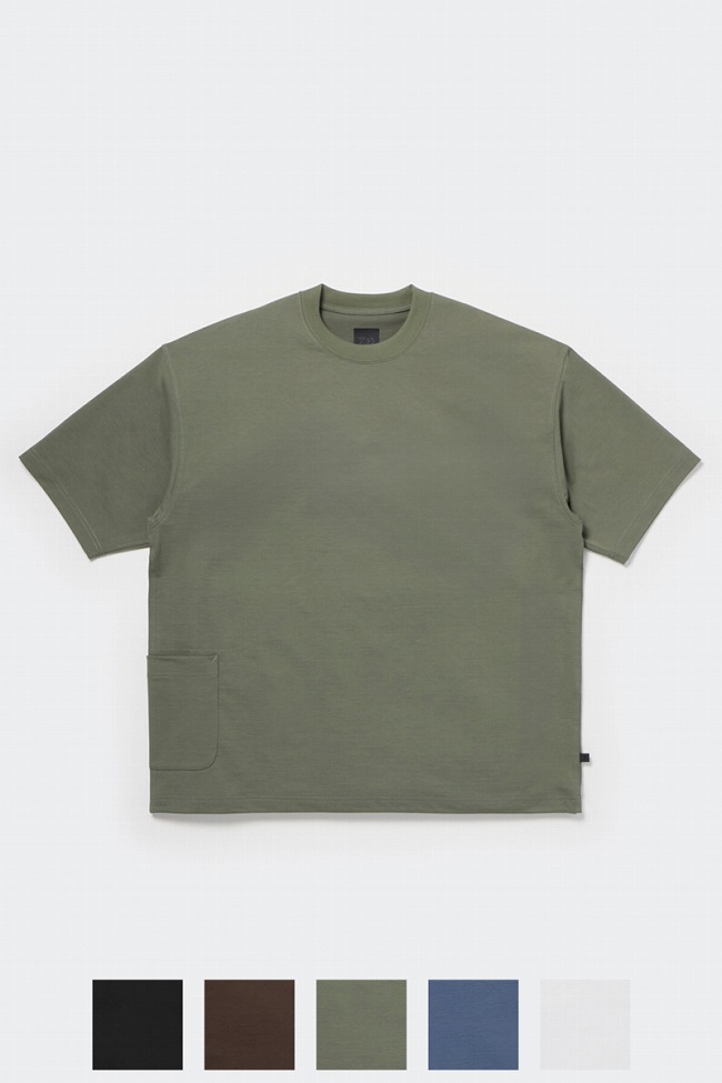DAIWA PIER39（ダイワ ピア39） TECH SIDE POCKET S/S TEE テック