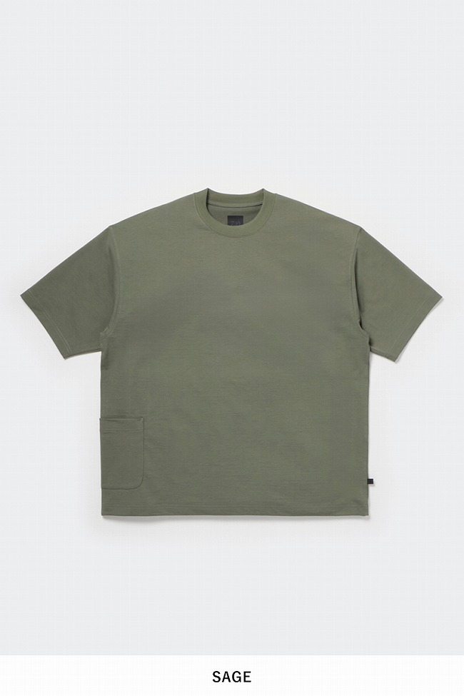 DAIWA PIER39（ダイワ ピア39） TECH SIDE POCKET S/S TEE テック