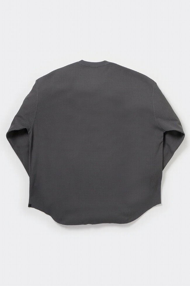 DAIWA PIER39 テックサーマルヘンリーネック長袖シャツ　ブラック　M セール】DAIWA PIER39 TECH THERMAL HENLEY L/S ダイワ ピア39