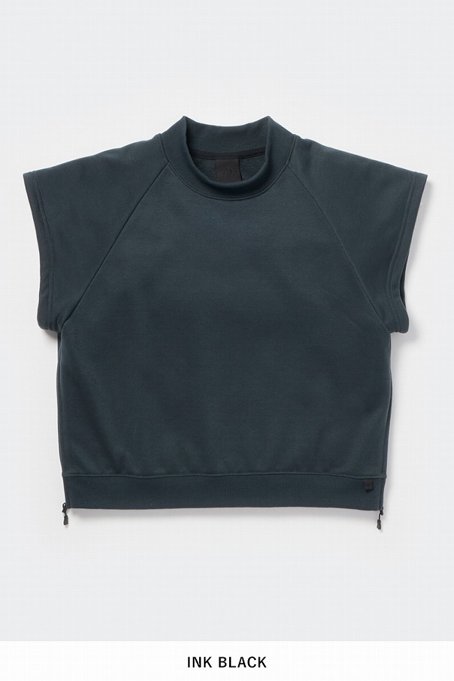 25SS DAIWA PIER39 TECH MOCK NECK TEE 黒 M DAIWA PIER39 