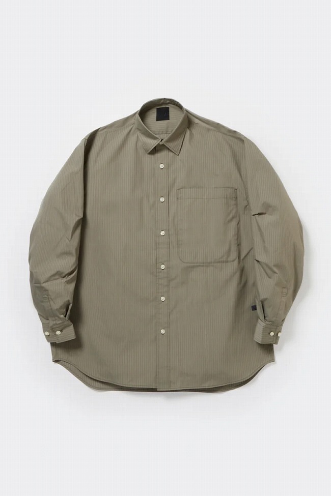 DAIWA PIER39 ストライプシャツ DAIWA PIER39 (ダイワピア39) TECH BUTTON DOWN SHIRT L/S