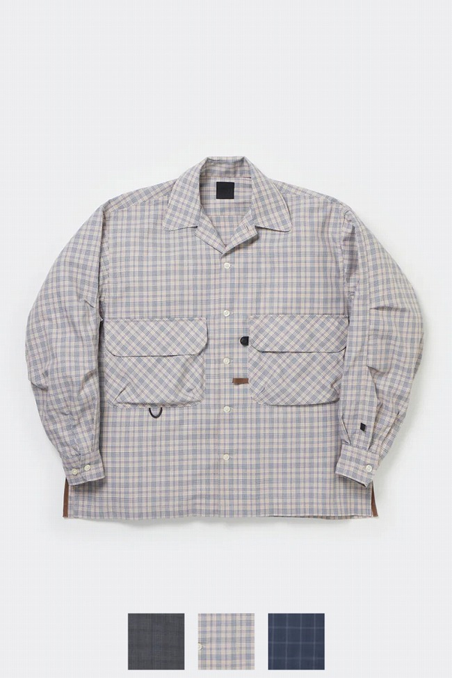 DAIWA PIER39（ダイワ ピア39） TECH SPORTS OPEN COLLAR SHIRT L/S