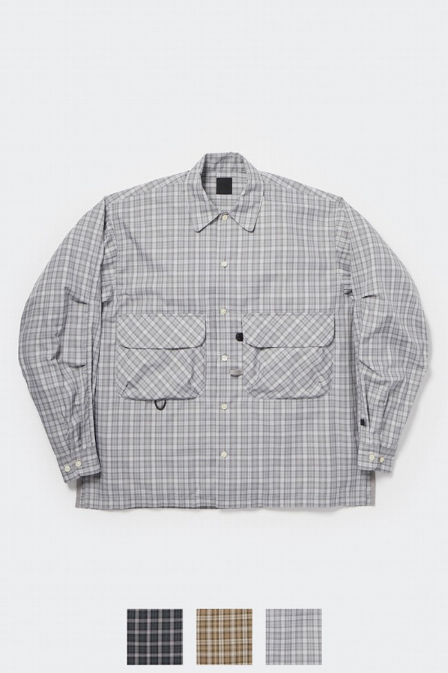 DAIWA PIER39（ダイワ ピア39） W's TECH SPORTS OPEN COLLAR SHIRT LS