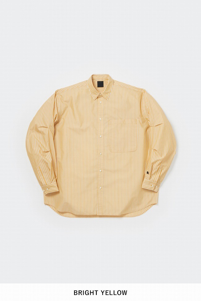 ✨極美品✨ダイワピア39 テックレギュラーカラーストライプシャツ Mサイズ DAIWA PIER39（ダイワ ピア39） TECH REGULAR COLLAR SHIRT LS STRIPE