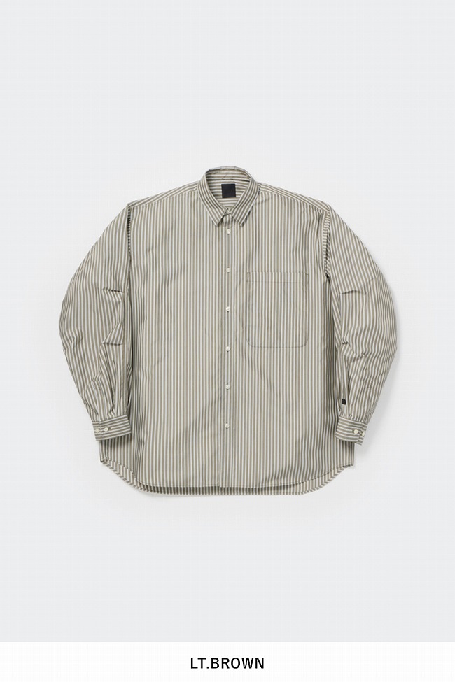 DAIWA PIER39（ダイワ ピア39） TECH REGULAR COLLAR SHIRT LS STRIPE