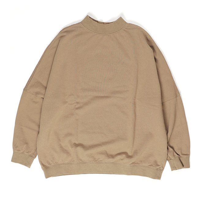 (ポイント10倍) Commencement(コメンスメント) HIGH-NECK L/S TEE コットンハイネックワイドスウェットプルオーバー c-043｜womanremix｜03