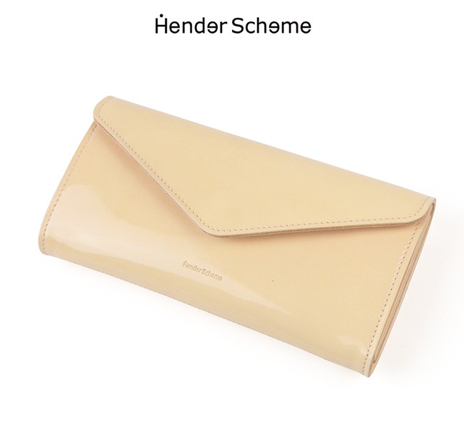 Hender Scheme（エンダースキーマ） ロングウォレット パテントレザー