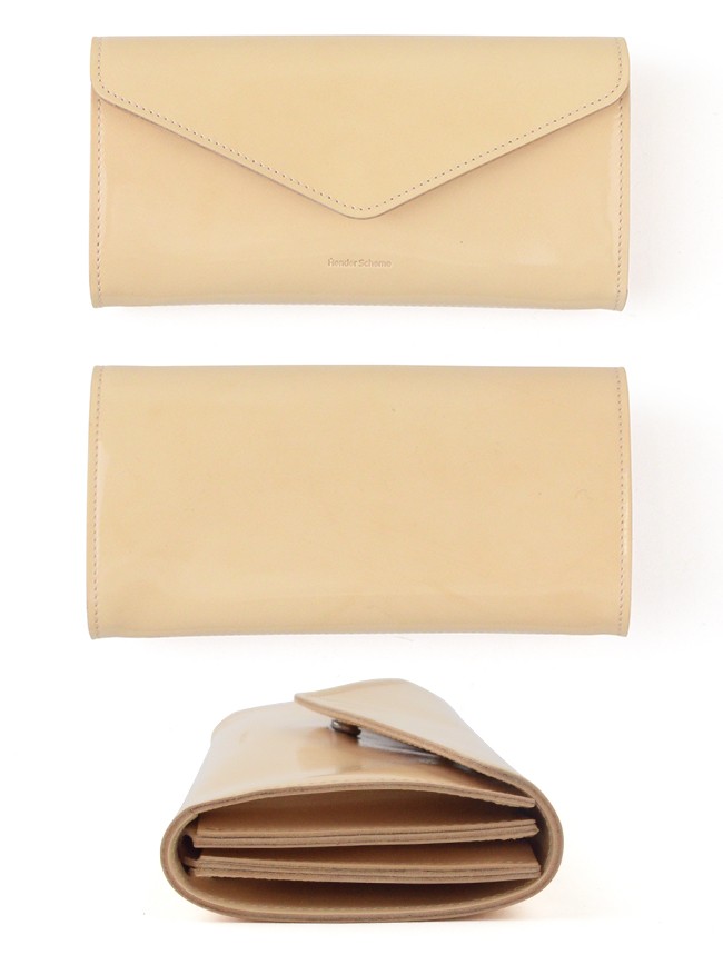 Hender Scheme（エンダースキーマ） ロングウォレット パテントレザー