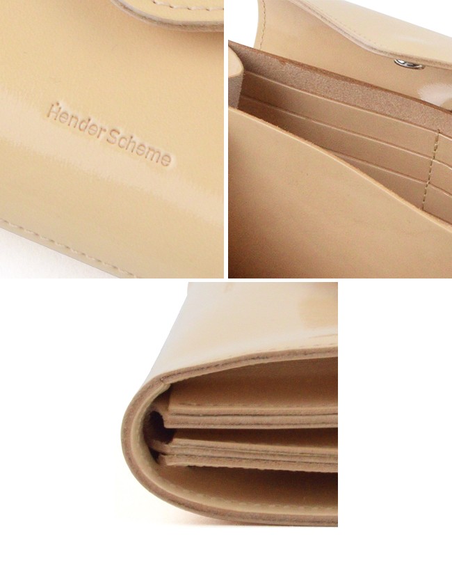 Hender Scheme（エンダースキーマ） ロングウォレット パテントレザー