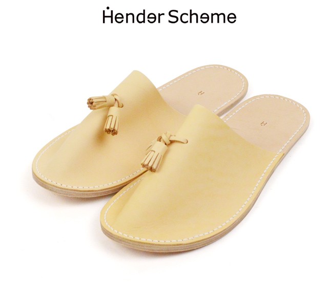 エンダースキーマ Hender Scheme レザースリッパ leather slipper in-rc-les