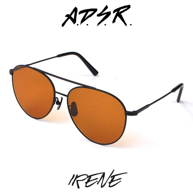 ADSR サングラス　オレンジ A.D.S.R. エーディーエスアール IRENE アイリーン メガネ 眼鏡 アイ