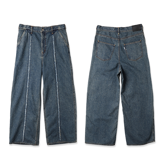 Jieda ジエダJie-24S-PT01 CUTTING WIDE DENIM 楽天市場】JieDa(ジエダ) CUTTING WIDE DENIM カッティング