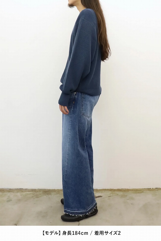 JieDa JieDa(ジエダ) USED 3D BAGGY DENIM ユーズド3Dバギーデニム Jie 