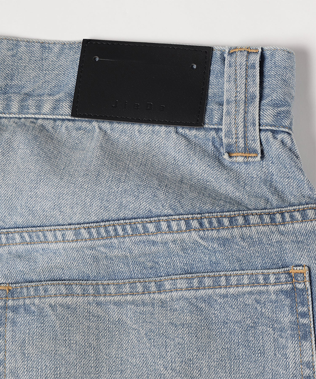 JieDa JieDa(ジエダ) DAMAGE ONE TUCK WIDE STRAIGHT DENIM JieDa JieDa(ジエダ) DAMAGE ONE TUCK WIDE STRAIGHT DENIM