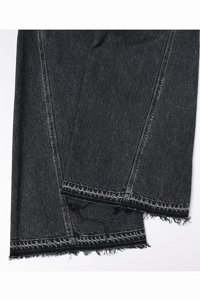JIEDA] USED 3D WORK DENIM -INDIGO-