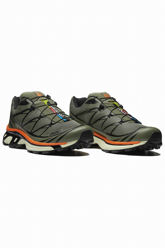 SALOMON（サロモン） XT-6 Deep Lichen Green/Black/Red Orange
