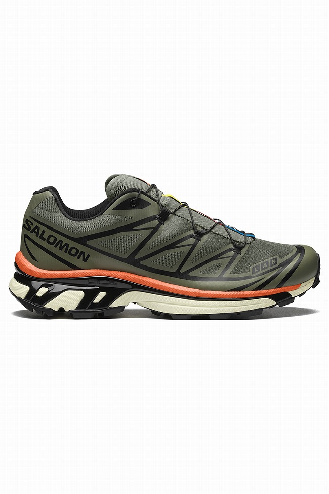 SALOMON（サロモン） XT-6 Deep Lichen Green/Black/Red Orange