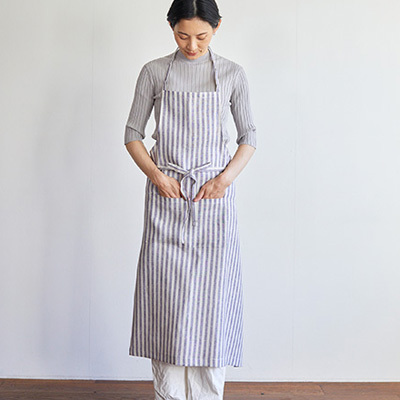 fog linen work（フォグリネンワーク） LINEN FULL APRON JOSEPH