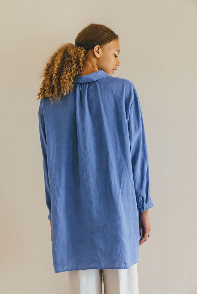 fog line workエリカトップニゼル fog linen work（フォグリネンワーク） ERICA SHIRT NIGELLE エリカ