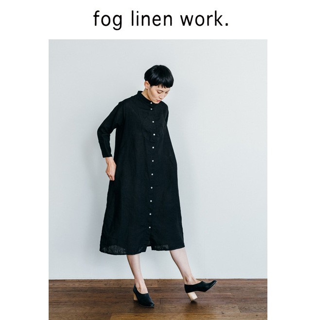 Fog Linen Work フォグリネンワークロングワンピース Tesuuryou Yasui ロングワンピース Watanegypt Tv