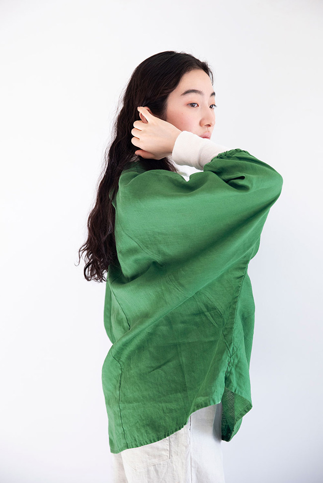 fog linen work（フォグリネンワーク） ALICE TOP LILAS アリス トップ