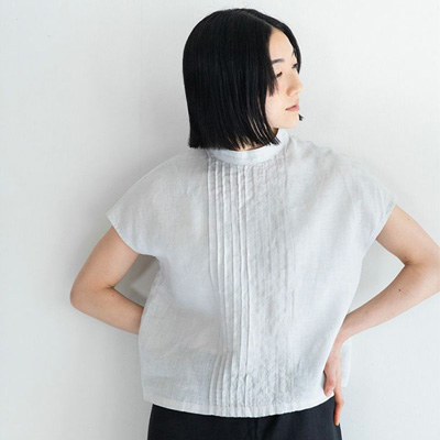 fog linen work フォグリネンワーク EMA TOP ALBATRE エマ